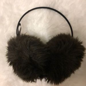 Cute winter faux fur ear muffs